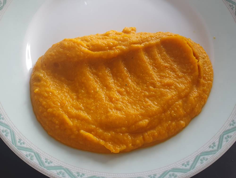 Hokkaido pyré recept