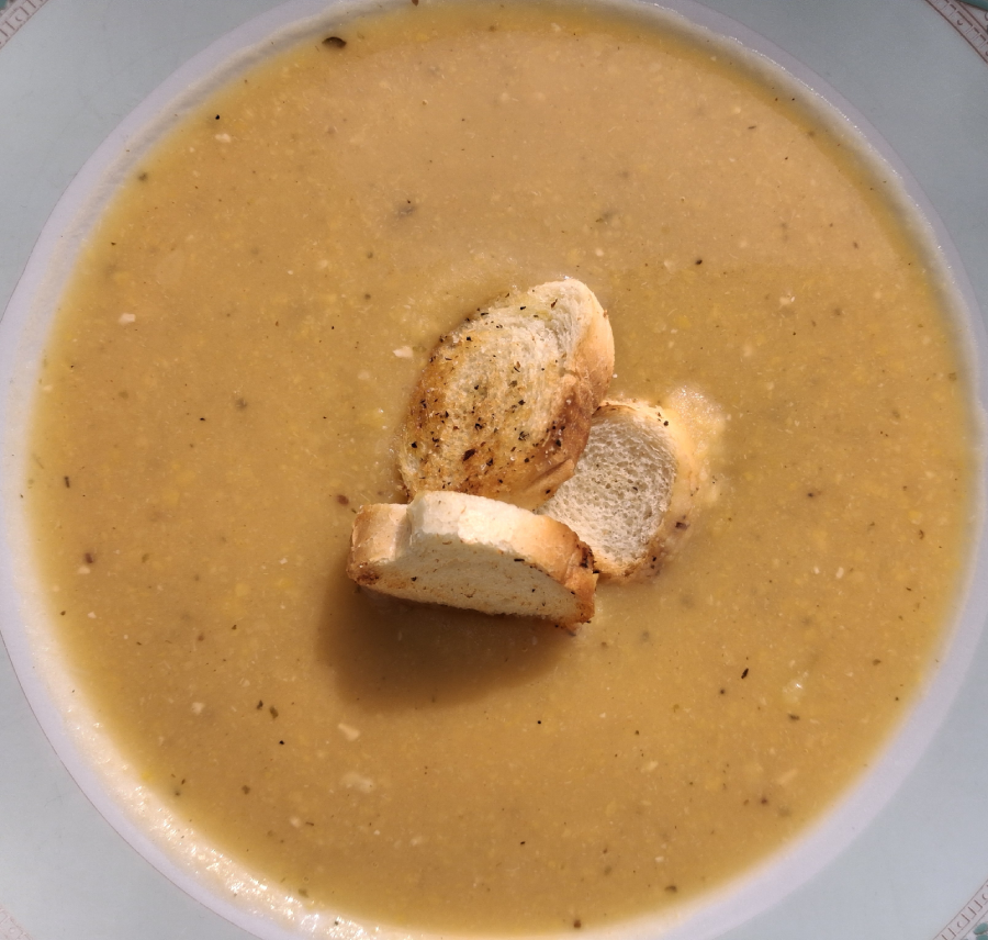 Hrachov&aacute; polievka recept