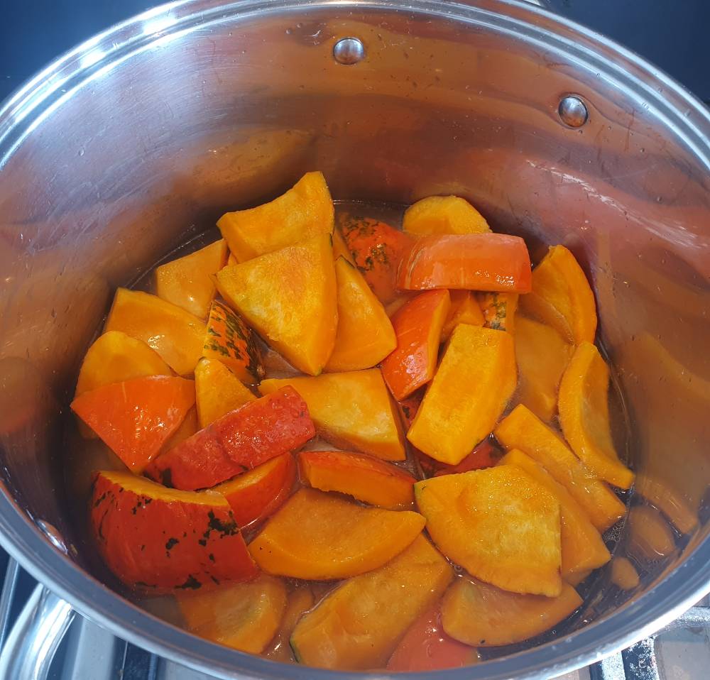 Hokkaido pyré varenie recept