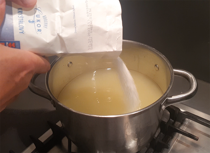 Bazový sirup recept