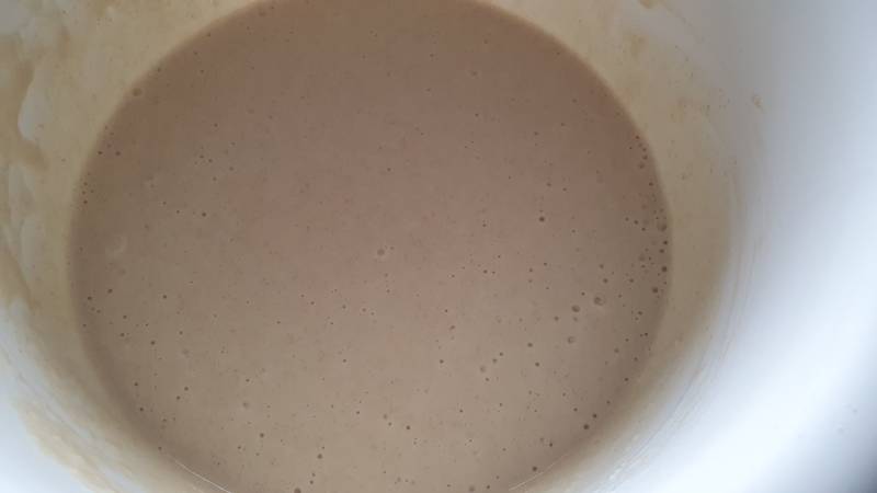 Vymiesane cesto na lievance