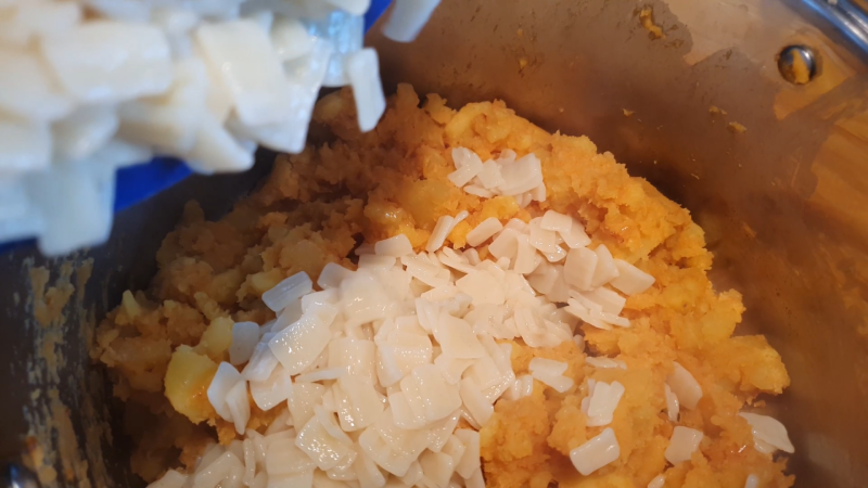 Granadír spojíme všetky ingrediencie