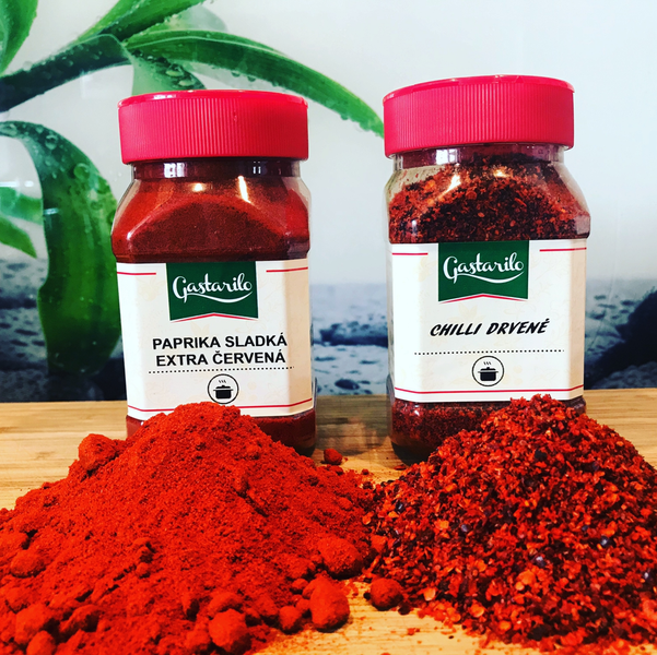 Chilli drvené 140g korenička