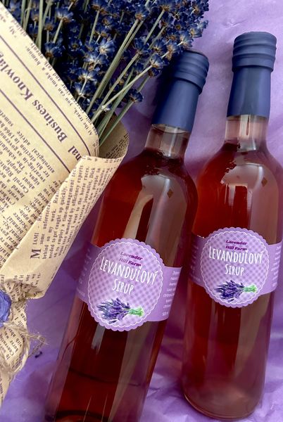 Levanduľový sirup