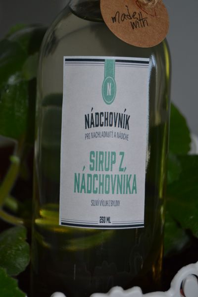 Sirup zo zázračného NÁDCHOVNÍKA 250ml