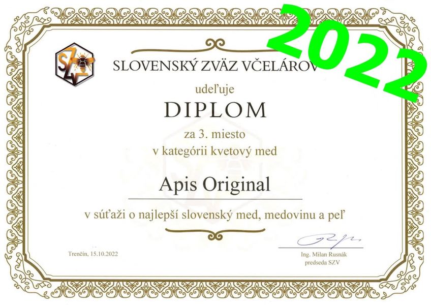 Letny kvetový včelí med priamo od včelára