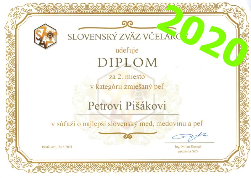 Sušený včelí peľ 200g