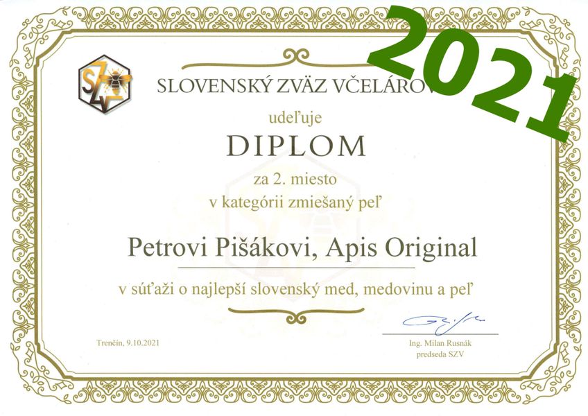 Sušený včelí peľ 1000g
