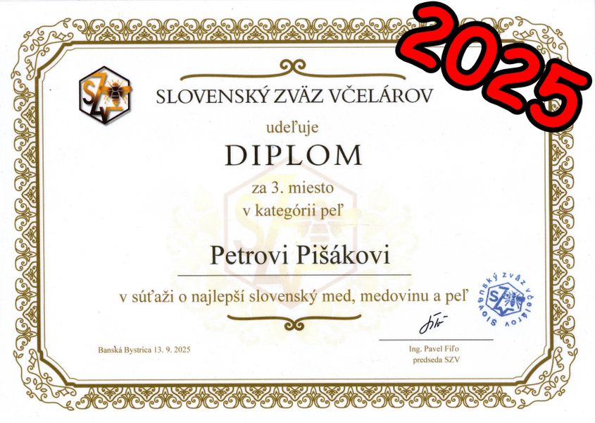 Sušený včelí peľ 500g