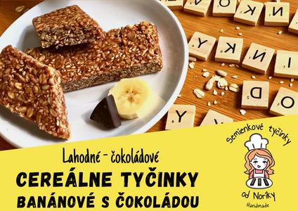 Müsličky Banán s čokoládou 
