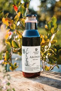 100% šťava z BIO arónie 750ml