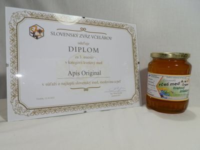 Letny kvetový včelí med priamo od včelára